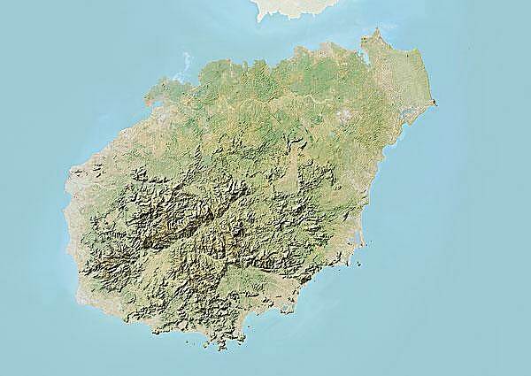 海南省面积多少平方公里_是什么导致海南岛人口远低于台湾岛