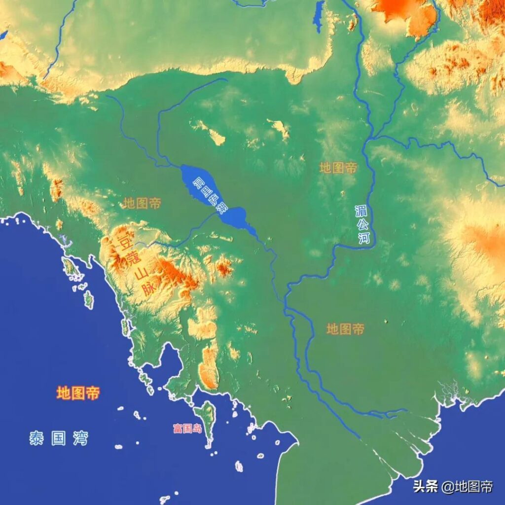 柬埔寨在哪里_ 陆地邻国是哪些国家