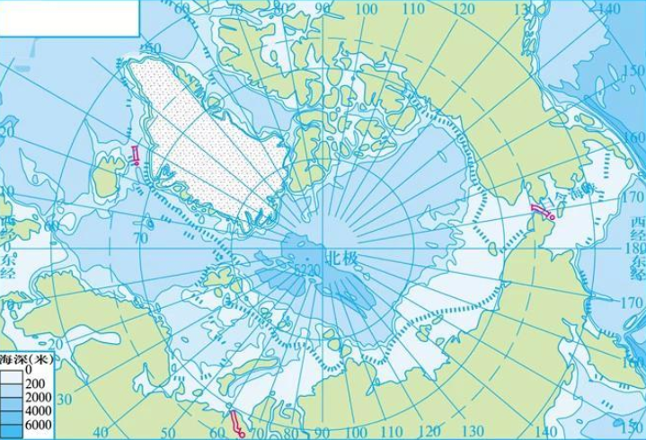 四大海洋中面积最小的是哪一个_地理信息变化原因海底地形