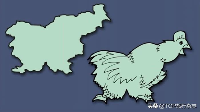 意大利在地图上像什么_ 欧洲各国家像什么