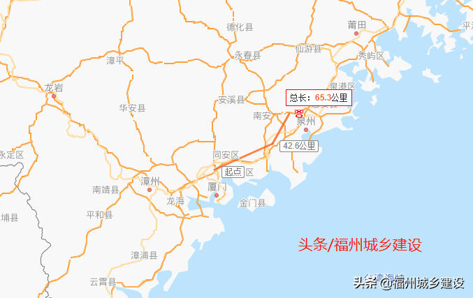 福州到漳州多少公里？福州厦门铁路对省内各市的辐射情况