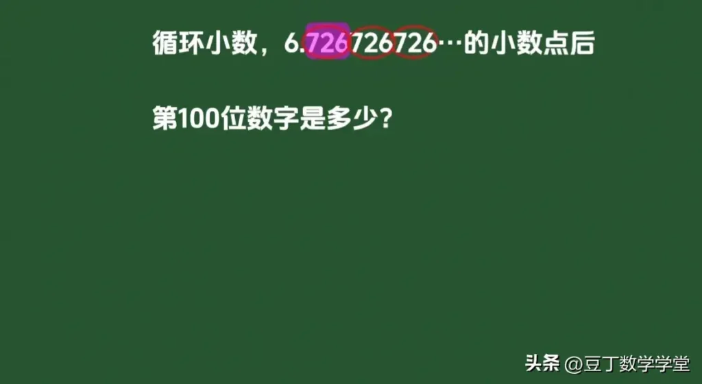 什么是纯循环小数？循环小数的特点